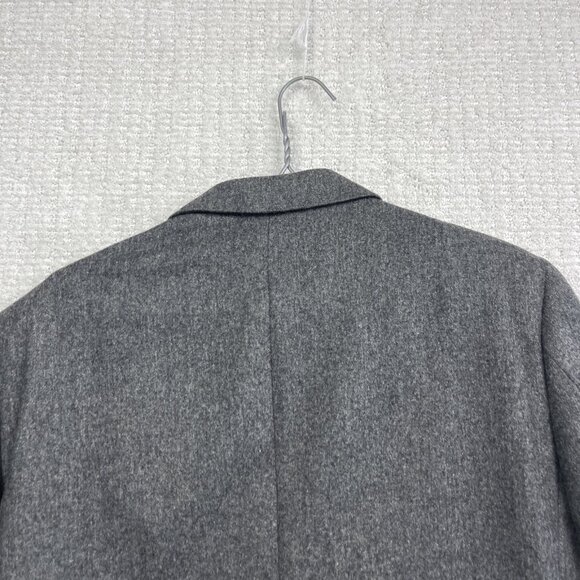 Pierre Balmain Gray Wool Double Breasted Sport Coat Blazer Men’s Sz 40R Classic - Picture 16 of 16